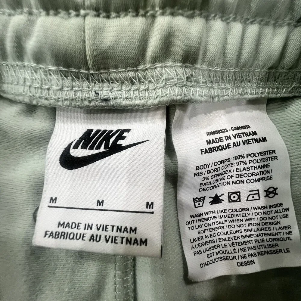 Nike Girls Mint Green Joggers Sweatpants  Medium Drawstring Athleisure